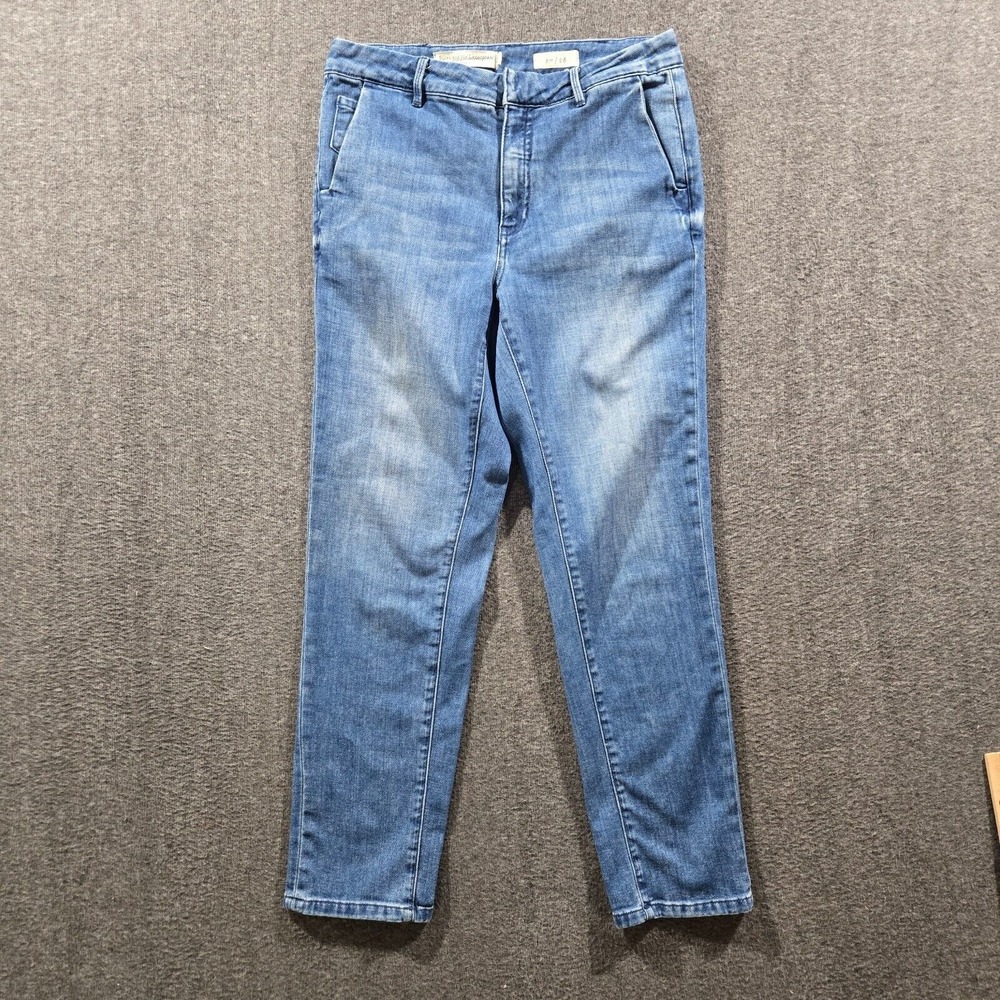 Pilcro Light Blue Cropped Jeans